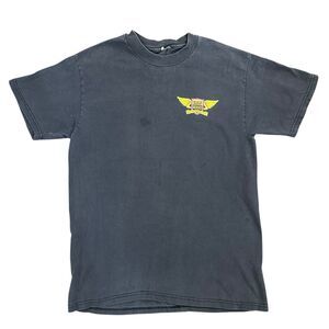 Vintage 2000 Daytona Bike Week Shirt Size Medium Black Faded EAGLE Ryder